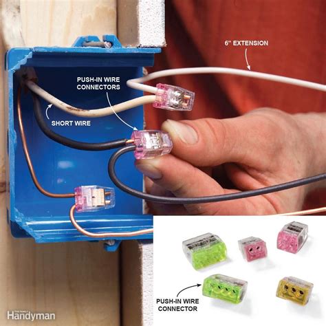 using junction box to extend wiring|how to extend wire length.